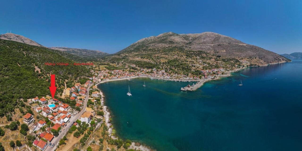 Makis Village-Apartments Agia Efimia Exteriör bild